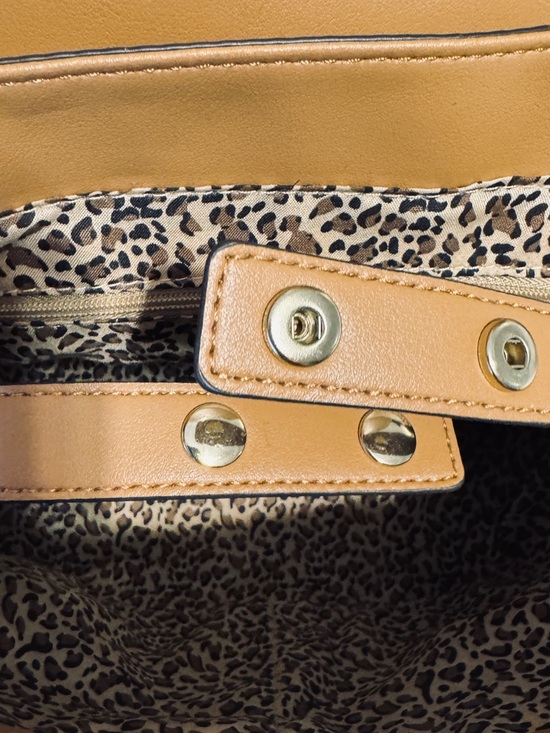 Nanette Lepore Cognac color Mini Vegan leather backpack purse - Picture 9 of 11